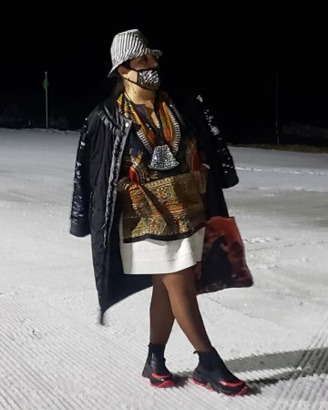 Elza Seyidcahanın bu fotoları müzakirələrə səbəb oldu